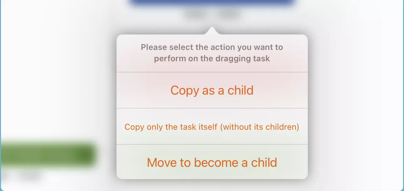 Drag/Drop Menu